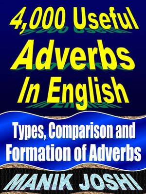 cover image of 4,000 Useful Adverbs In English